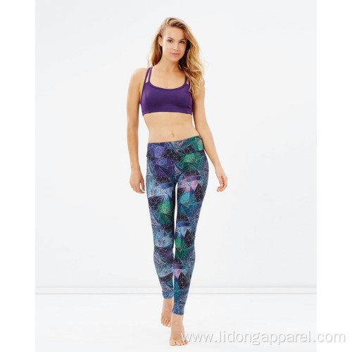 Custom Women Length Fitness Pants Activewear Gym Leggings